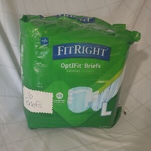 OptiFit Briefs Large 16 Count